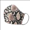 Designer Housekee Organization Home & Gardendesigner Masks Pm2.5 Party Leopard Print Face Cotton Air Purifying Anti Dust Pollution Adts Mask