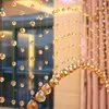 Vorhang Vorhänge 1 stücke Glas Kristall Perle Panel Hängen Kreative String Für Wohnzimmer Schlafzimmer Fenster Tür Ornamente