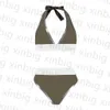 Womens Bikini Swimwear for Women Hot Brand Bathing Beachwear Summer Sexy Lady Suit Letter Flower Multiple Choices F6ih