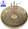 Wierookstickhouder Brass Insense Burner met Ash Catcher voor meditatie Yoga Home Office Geur Home XB1