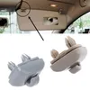 Nya 2PCS Svart / Grå / Beige Inner Sun Visor Hanger Hook Clip Bracket FIT FÖR AUDI A1 A3 A4 A5 Q3 Q5 2013-2015 8E0857562A 8E0857562