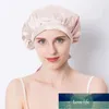 Dusch Kepsar Justerbara Snörar Kvinnors Mulberry Silk Sova Hair Hat Care Satin Sova Bonnet Högkvalitativ Soft Night Cap Fabrikspris Expert Design Kvalitet Senaste