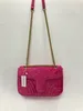 2022 Designer-Marmont velvet bags handbags women shoulder bag designer handbags purses chain fashion crossbody bag