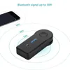 Real Stereo New 3.5mm Streaming Bluetooth Audio Music Receiver Car Kit Stereo BT 3.0 Adattatore portatile Auto AUX A2DP per telefono vivavoce MP3