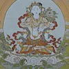 Гобеньи Tibet Buddha Настенный ковер ковер ковер Tangka гобелен одеяло старинные декор комнаты фон