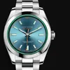 Wristwatches Automatic Men's Mechanical Watch 126610 Ceramic 2021 Model 904L Stainless Steel Bracelet Green Dial Airking 1:1 Watches