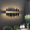 Wall Lamps Modern Sconce Gold/black Lamp For Bedside Bedroom Living Room Light Luxury Home Decor Indoor Lighting