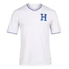 2023 هندوراس المنتخب الوطني للرجال كرة القدم قمصان لوزانو إليس أرياجا بيريرا كويوتو بالما بيضاء أبيض بعيدا قميص كرة القدم 3 أزياء قصيرة.