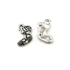 220 sztuk Antique Silver Alloy Christmas Charms Wisiorki do tworzenia biżuterii, Kolczyki, Naszyjnik i Bransoletka 10x13.5mm A-645