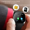 Orologi intelligenti Bluetooth del Bluetooth del T8 di alta qualità 100% con il telefono della macchina fotografica del telefono della carta della carta della carta della carta impermeabile per la confezione di Android IOS Smartwatch in scatola al minuto