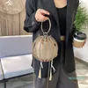 Sacos da Noite 2021 Moda Ferro Pérolas embutidas Diamond Ball Bag Ombro Single Messenger