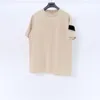 2021 新高品質男性と女性のカップル刺繍バッジロゴ半袖夏カジュアルコットンポロシャツメンズ Tシャツ