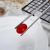 DHL из нержавеющей стали палочки для палочек из нержавеющей стали Metal Chop Sticks Tablewares Silver Gold Multicolor посуда Свадьба Фестиваль