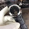 6 Styles High Quality Watches 102138 BGO40BPLTBXT Octo Finissimo Tourbillon Steel Miyota Automatic Men's Watch Black Dial Leather Strap Gents Sport Wristwatches