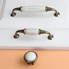 HANDLAR S ANTIK CRACK DESIGN GARDROBE DOOR KNOBS MARMLE CERAMIC CABINET DRAWER EUROGEL MÖBLER HARDWARE7409925