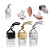 NUOVO!! Deodorante per auto Profumo Bottiglia di profumo Ornamento Diffusore di olio essenziale Fragranza appesa Bottiglia vuota Accessorio interno