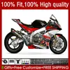 Aprilia RSV1000rr RSV1000R 16-19 바디 40NO.126 RSV4 RSV-1000 RSV 1000 R RR 블랙 화이트 2016 2017 2018 2019 RSV1000 16 18 19 사출 금형 페어링