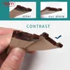 Top Layer Cowhide Genuine Leather Bracelet for Gc 22*13mm 20*11mm Notched Watch Strap Senior Watchband Wristwatches Band Screw H0915