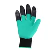 Tr￤dg￥rdshandskar med klor f￶r att gr￤va plantera m￤n och kvinnor tr￤dg￥rdsm￤stare arbeta skyddande handskar vattent￤t