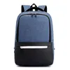 Borse minimaliste Mochila School For Travel Pack Zaino antifurto Black Boy Bag Laptop Kids Waterproof Book Zaini Wopot