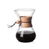 Ręcznie robiony dzbanek do dzielenia się kawą filtr szklany filtry do kawy zestaw filiżanek typu kroplowego małe gospodarstwo domowe wielospecyfikacja WH0171