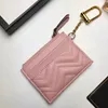 Unisex Designer Key Pouch Fashion Cow leather Purse keyrings Mini Wallets Coin Credit Card Holder 5 colors keychain with box