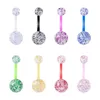 acrylic belly button rings