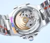 GDF 40mm Date 7118/1 7118/1200A-001 Miyota 8215 Orologio da uomo automatico 7118 Quadrante blu strutturato Bracciale in acciaio inossidabile con diamanti Orologi da donna TWPP Timezonewatch E213