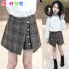 Skirts Girls Baby Tutu Skirt Autumn Winter Fashion Brand Classic Plaid Toddler Girl Clothes 3T To 14T Years