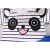 Summer Toddler Boys Clothing Set Cartoon Panda Baby Boys Short-sleeve T-shirt+Bib Pants 2pcs Set Kids Clothes for 1-4Y 210326