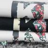 Ki Floral Print T-shirts Mannen Vrouwen Oversized T-shirt Origineel BA-tag Label Katoen