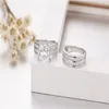 Luxury 18ct Princess-cut Diamond Rings for Women Handmade 925 Sterling Silver Engagement Ring set 20-in-1 fine gemstone Jewelry