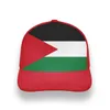 팔레스타인 남성 청소년 모자 맞춤형 이름 번호 PO PALAESTINA HAT NATION 플래그 테이트 팔레스타 나 대학 야구 CAPS9880885