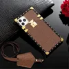 Top fashion Designer Phone Cases for iPhone 12 Pro Max 13 mini 11 XR XSMax 7 8 plus PU leather designers Brown L Smalll Flower pho2314676