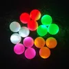 Mode Multi-Color Light Up Golfbälle Blinken LED Elektronische Praxis Kleine Nacht Golfing Ball Glowing298B