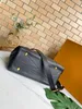 High Quality Fashion Classic Bags All-match Onthego Medium Tote Women Handbags By The Pool Pattern black Shoulder Bag #5522