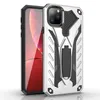 Hybrid PC TPU Heavy Duty Defender Armour Kickstand Holder Stand Fodral för iPhone 12 11 x XR XS Max 6S 7 8 Plus Samsung S20 A51 A71