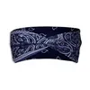 Cross Tie pannband Gym Sports Yoga Stretch Sport Wrap Hairband For Women Men Fashion Will och Andy White Red Blue