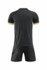 sunjie204024Fußball-Trikots, schwarzes T-Shirt für Erwachsene, individueller Service, atmungsaktiv, individuelle personalisierte Dienste, Schulmannschaft, alle Vereins-Fußball-Shirts