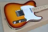 Top Quality Custom Shop vs Sunburst Electric Guitar Basswood Body Dot Inlay Maple Neck Fingerboard White Pearl PickGuard Chrome Hardware