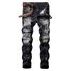 Denim Designer Loch Vintage Jeans Hohe Qualität Zerrissene für Männer Größe 28-38 40 Herbst Winter HIP HOP Punk Streetwear 211120