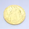 Medalhas comemorativas de Gold Gold Medalhas Nobel 24K Presente de Colegamento Estrangeiro 5pcslot Inventas Vitam iuvat Excoluisse por AR4302451