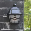 Vattentät 28 LED Sol Power PIR Motion Sensor Vägglampa Utomhus Trädgårdslampa