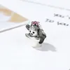 Pasuje Pandora Bransoletki 30 sztuk Kaktus Emalia Wisiorek Dangle Charms Koraliki Silver Charms Koralik na Hurtownie DIY Naszyjnik Europejskiej Biżuteria