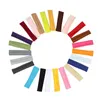 Pinces à cheveux Barrettes 24 couleurs absorbant la sueur en cours d'exécution bandeau de remise en forme ceinture anti-transpirante élastique multicolore cadeau accessoires de yoga