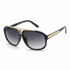 Freies Schiff Mode Beweise Sonnenbrille Retro Vintage Männer Designer Glänzende Goldrahmen Laser Frauen Top Qualität mit Paket Z105