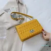 Rosa Handtaschen Damen Schulter Pu Leder Mini Umhängetaschen für Damen 2021 Einfarbig Kleine Geldbörse Messenger