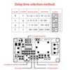 Minuteries 12V DC, relais de retard, module de commutation marche/arrêt avec minuterie