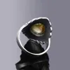 Nasiya Vintage Oval Natural Labradorite para Mulheres 925 Sterling Silver Jewelry Finge Gemstone Anéis Party Presente