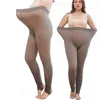 Frauen Warme Leggings Hosen Winter Dicke Plüsch Sexy Schlanke Thermische Dünne Pantalones Mujer Plus Größe 211204